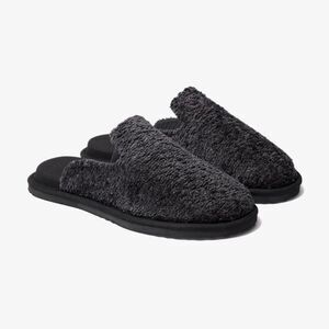 NWOT LUSSO Draper Bouclé Slippers in Thuma Graphite